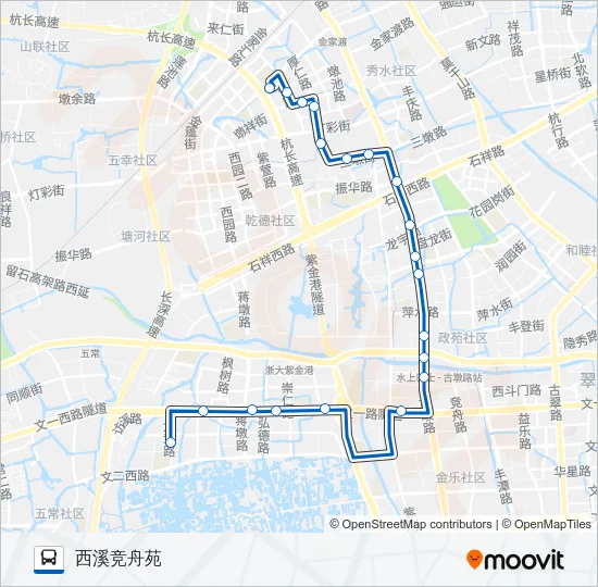 860路 Bus Line Map
