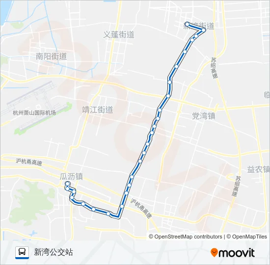 878路 Bus Line Map