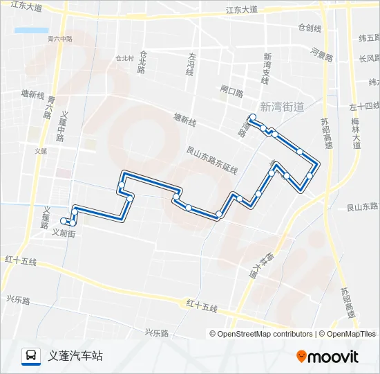 880路 Bus Line Map