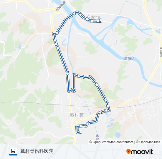 881路 bus Line Map