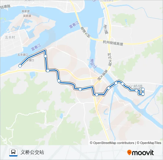 882路 Bus Line Map