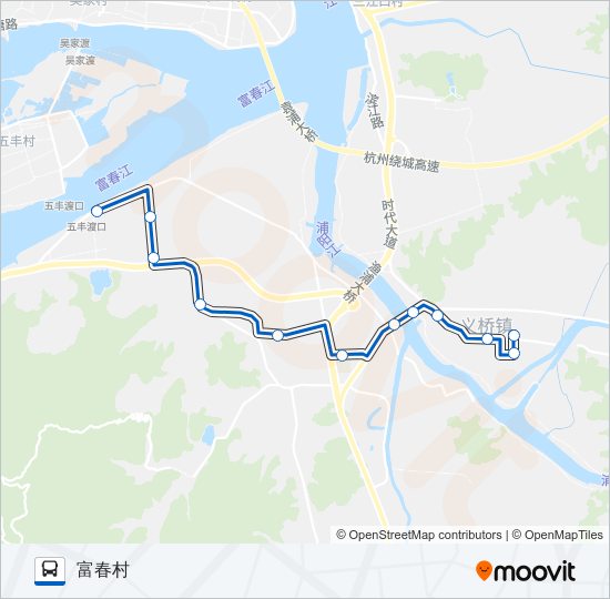 882路 bus Line Map