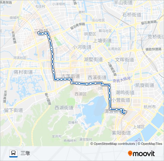 900路 bus Line Map