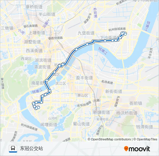 901路 Bus Line Map
