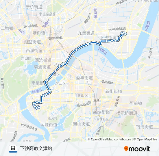 901路 Bus Line Map