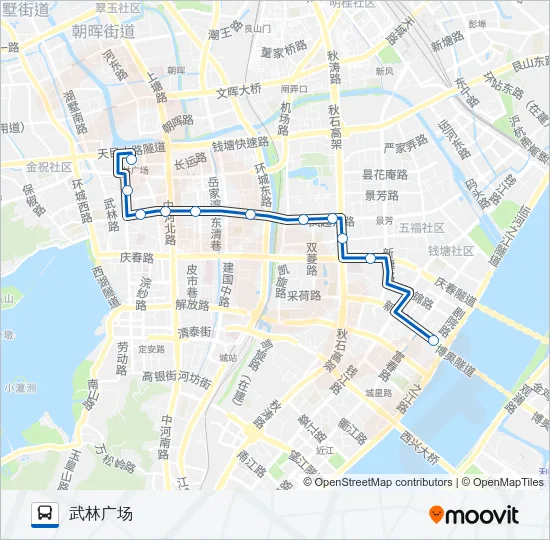 991路 Bus Line Map