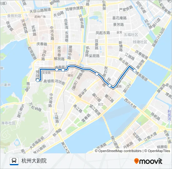 992路 Bus Line Map