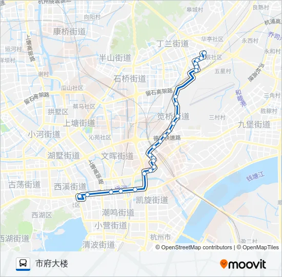 B支2路 Bus Line Map