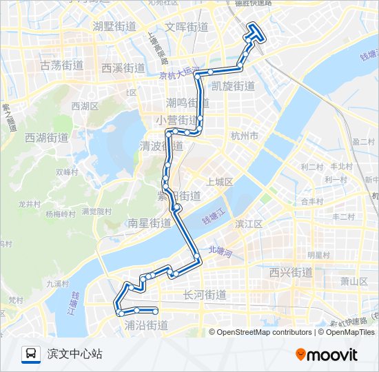 B支3路 bus Line Map