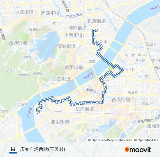 B支6路 Bus Line Map