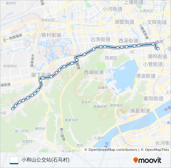 B支7路 bus Line Map
