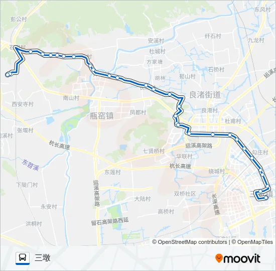 B支8路 Bus Line Map