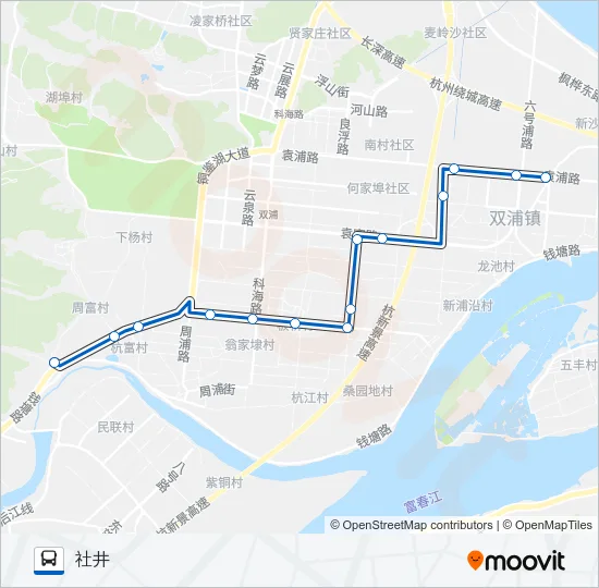 1401路 Bus Line Map