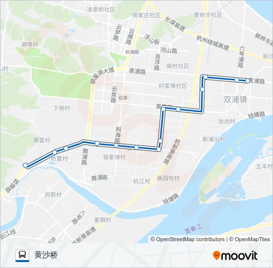 1401路 Bus Line Map