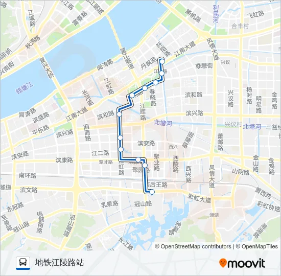 1501路 Bus Line Map