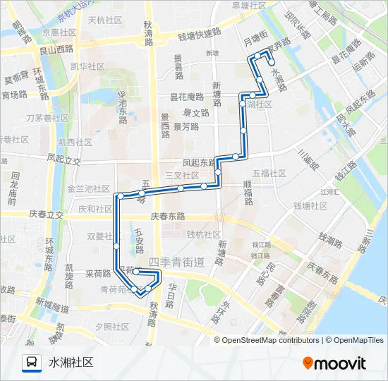 1600路 Bus Line Map