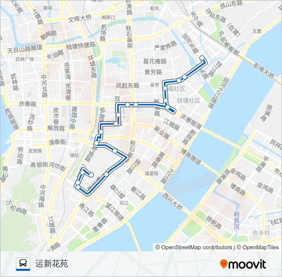 1604路 Bus Line Map