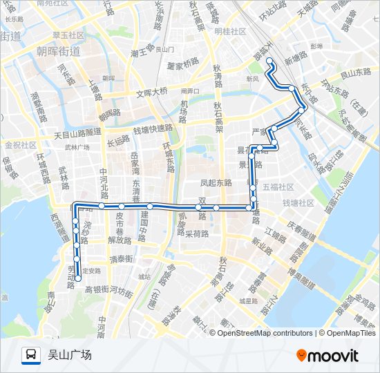 公交31区间路的线路图