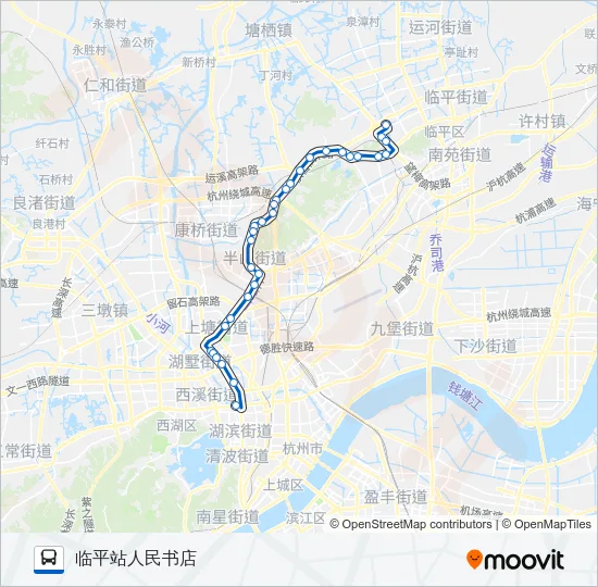 338区间 Bus Line Map