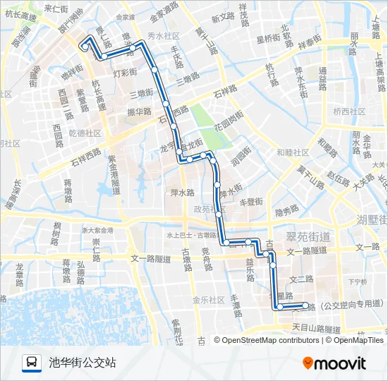 37路区间 Bus Line Map