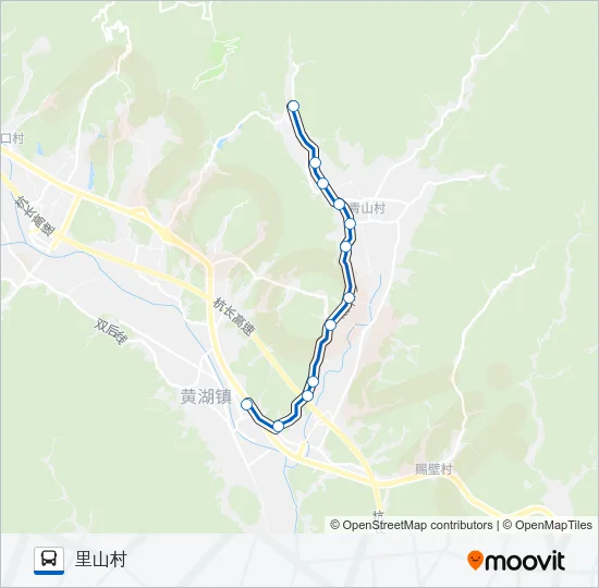 453区间 Bus Line Map