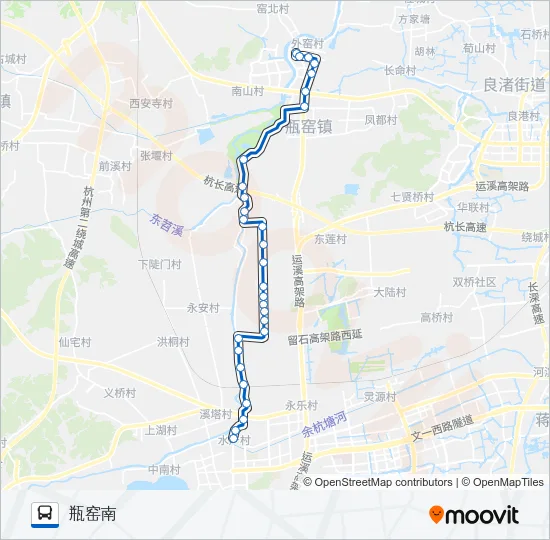 463区间 Bus Line Map