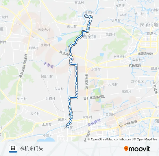 463区间 Bus Line Map
