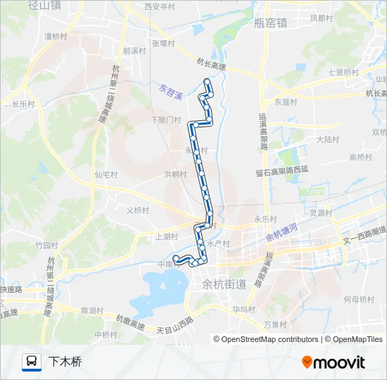 479A线 Bus Line Map
