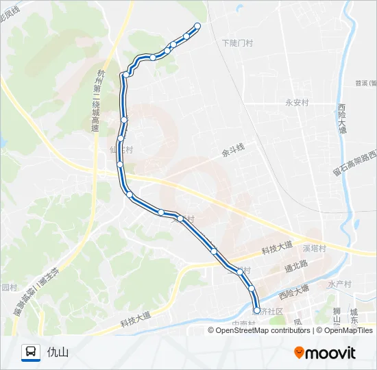 479D线 Bus Line Map