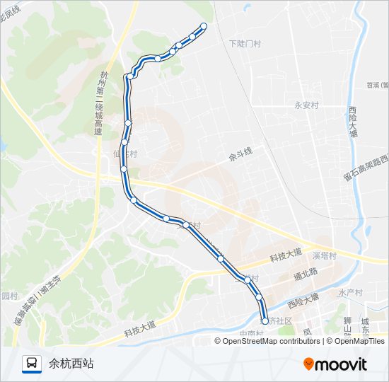 479D线 bus Line Map