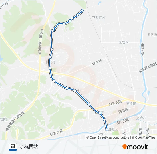 479D线 Bus Line Map
