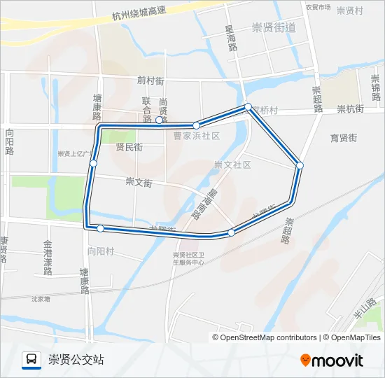 490A路 Bus Line Map