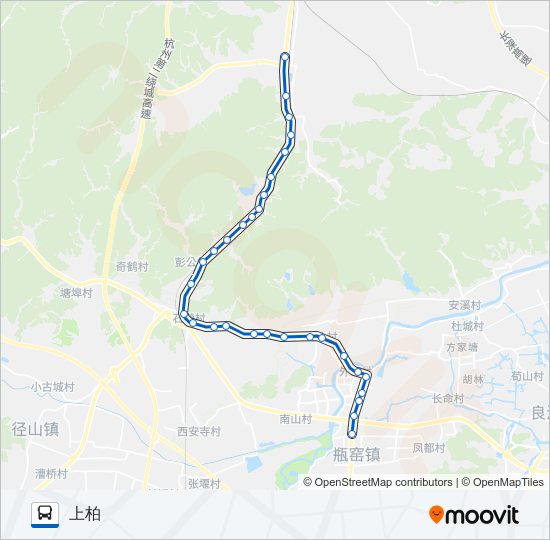 497A路 bus Line Map