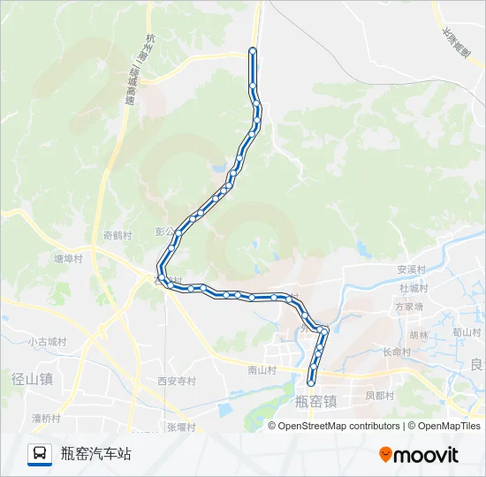497A路 Bus Line Map