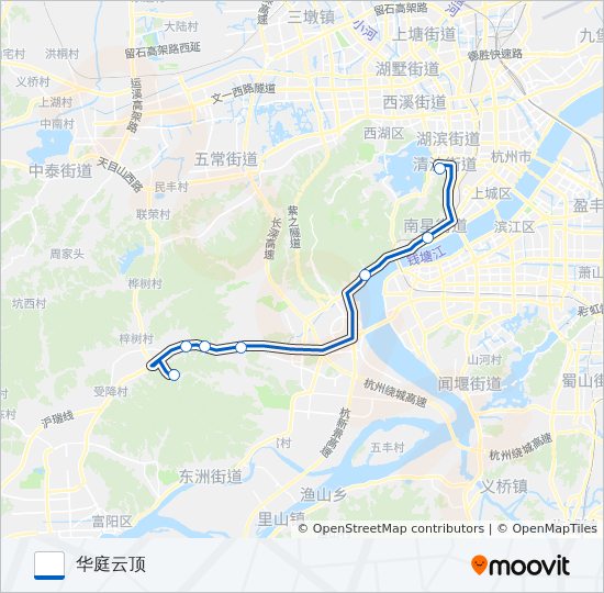514支线 bus Line Map