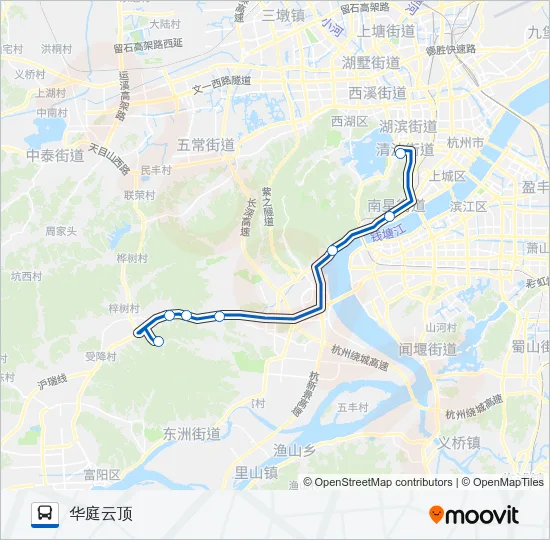 514支线 Bus Line Map