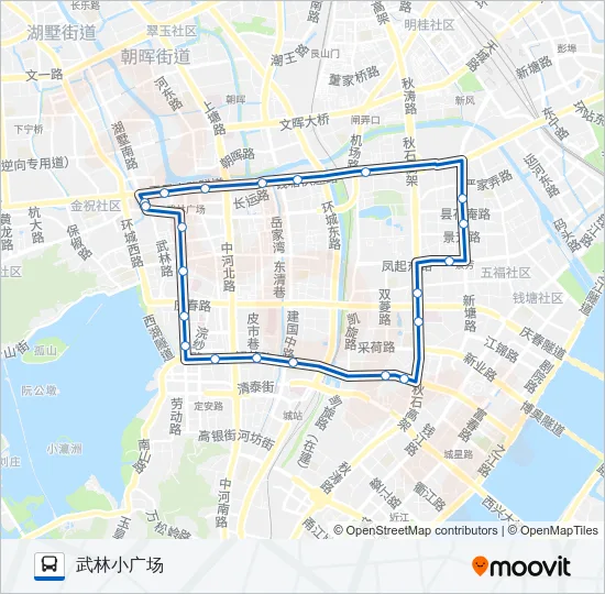 55路环线 Bus Line Map