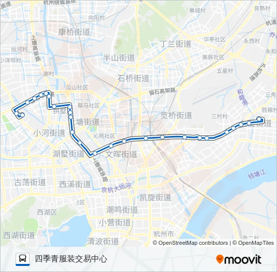 69路区间 Bus Line Map