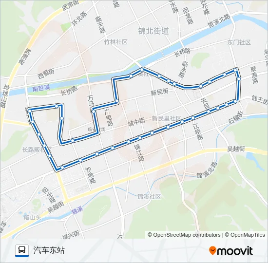K9路内环 Bus Line Map