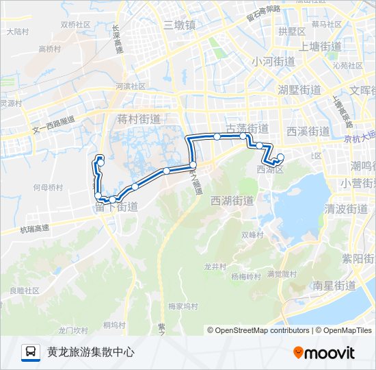 假日13线 bus Line Map