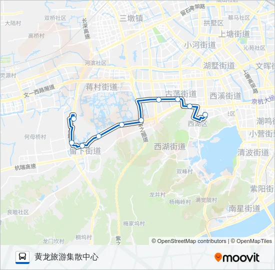 假日13线 Bus Line Map