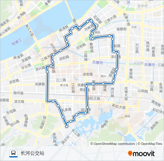 137路环线 Bus Line Map