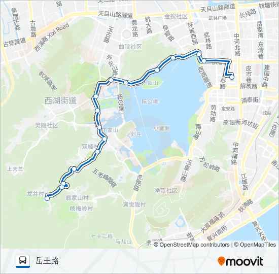 27路定时班 Bus Line Map