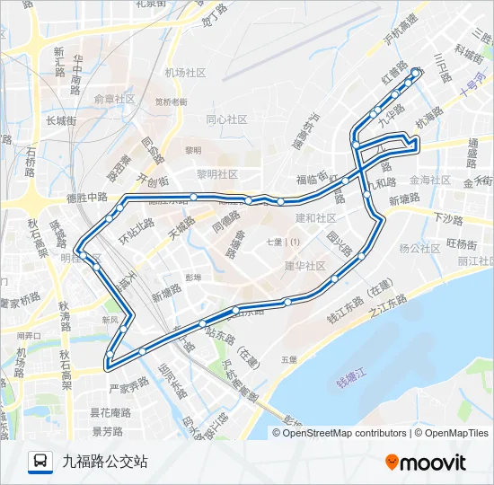 357路环线 Bus Line Map