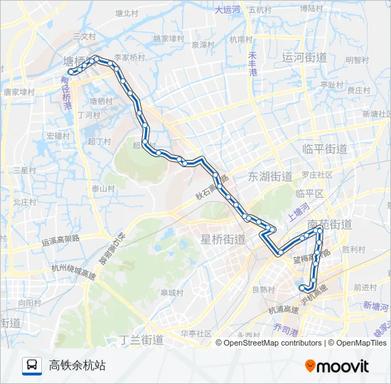 786区间线 Bus Line Map