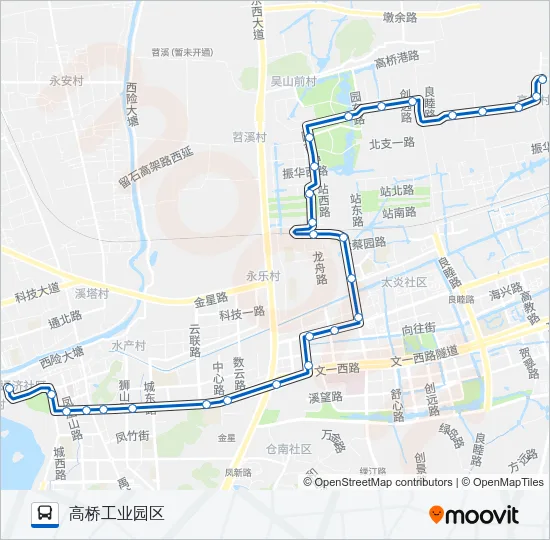 479C路区间 Bus Line Map