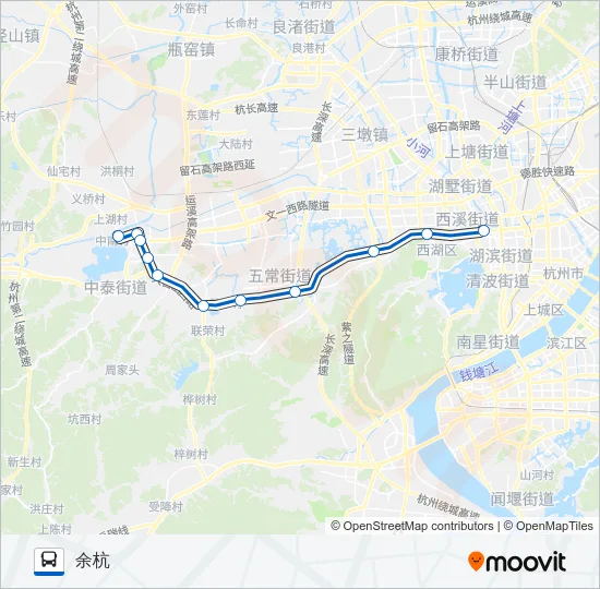 506路大站车 Bus Line Map