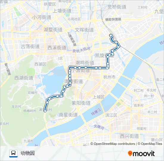 公交31【假日专线】路的线路图