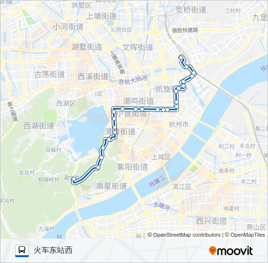 公交31【假日专线】路的线路图