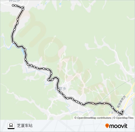 公交桐庐602路的线路图